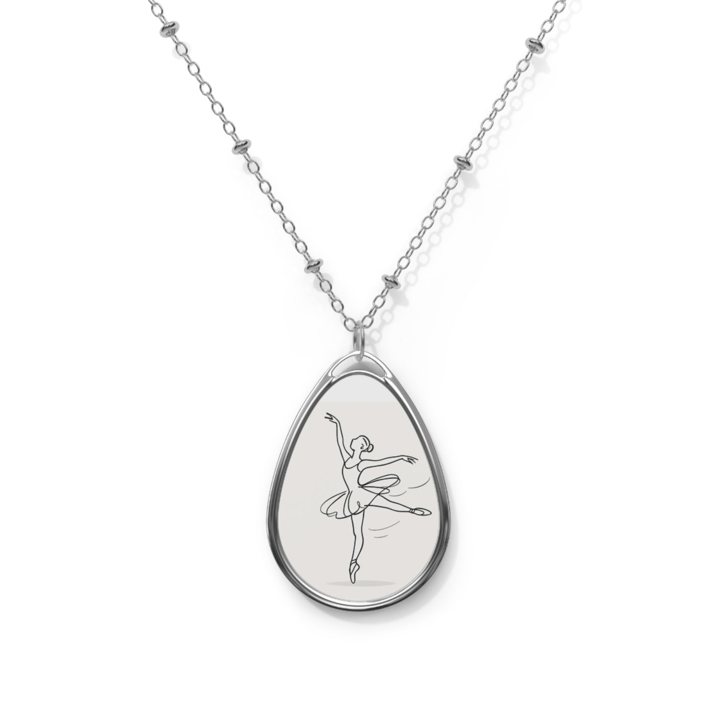 Elegant Ballerina Necklace, Dance Jewelry, Gift for Dancers, Personalized Pendant, Special Occasion Accessory