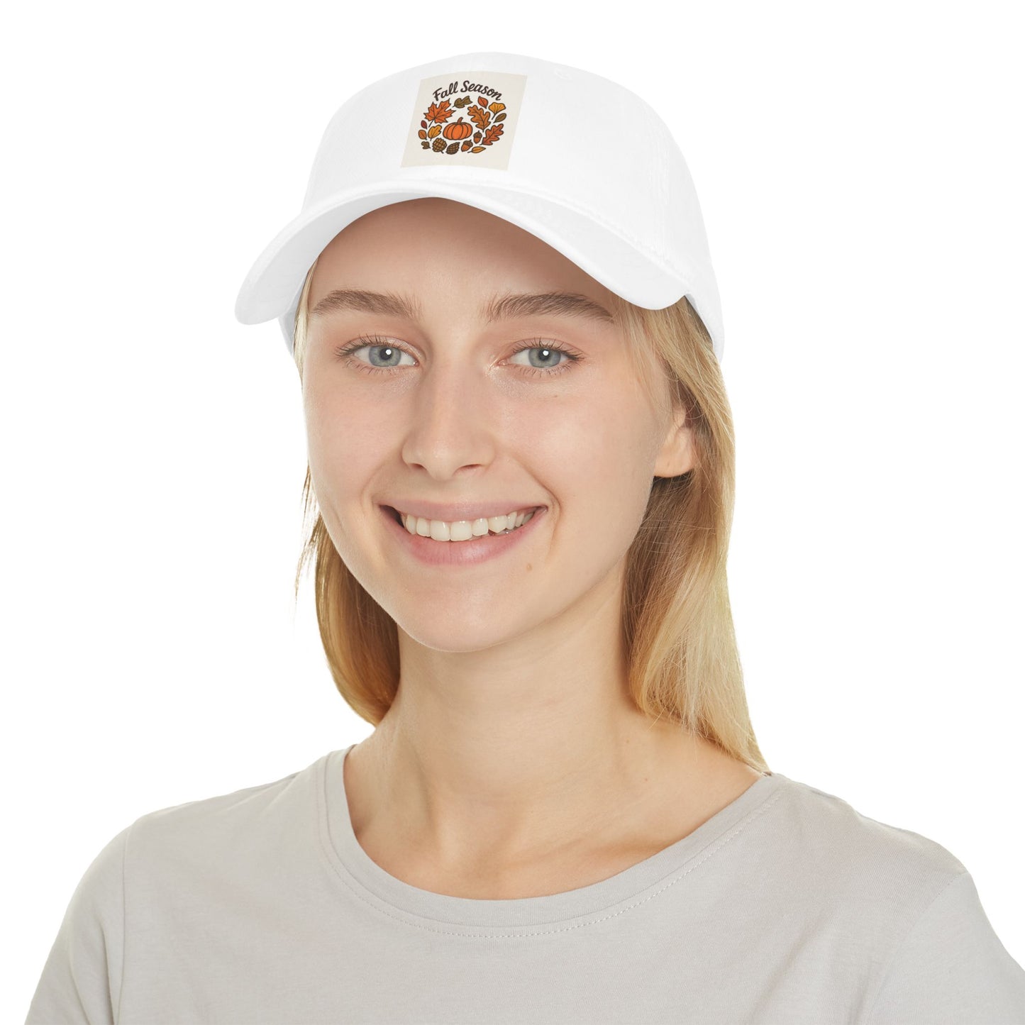 Fall Season Low Profile Baseball Cap | Autumn Style Hat, Pumpkin Cap, Seasonal Accessory, Gift for Her, Outdoor Wear