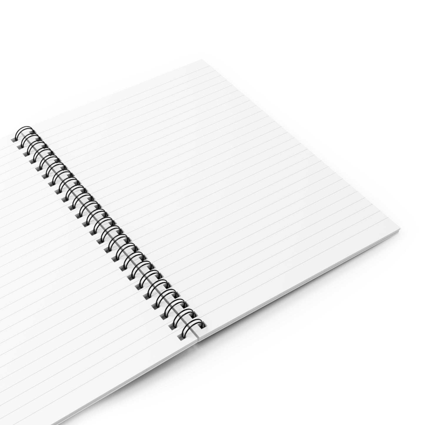 Artistic Spiral Notebook - Floral Face Design, Journaling, Gift for Her, Creative Writing, Inspirational Notebook, Unique Stationery