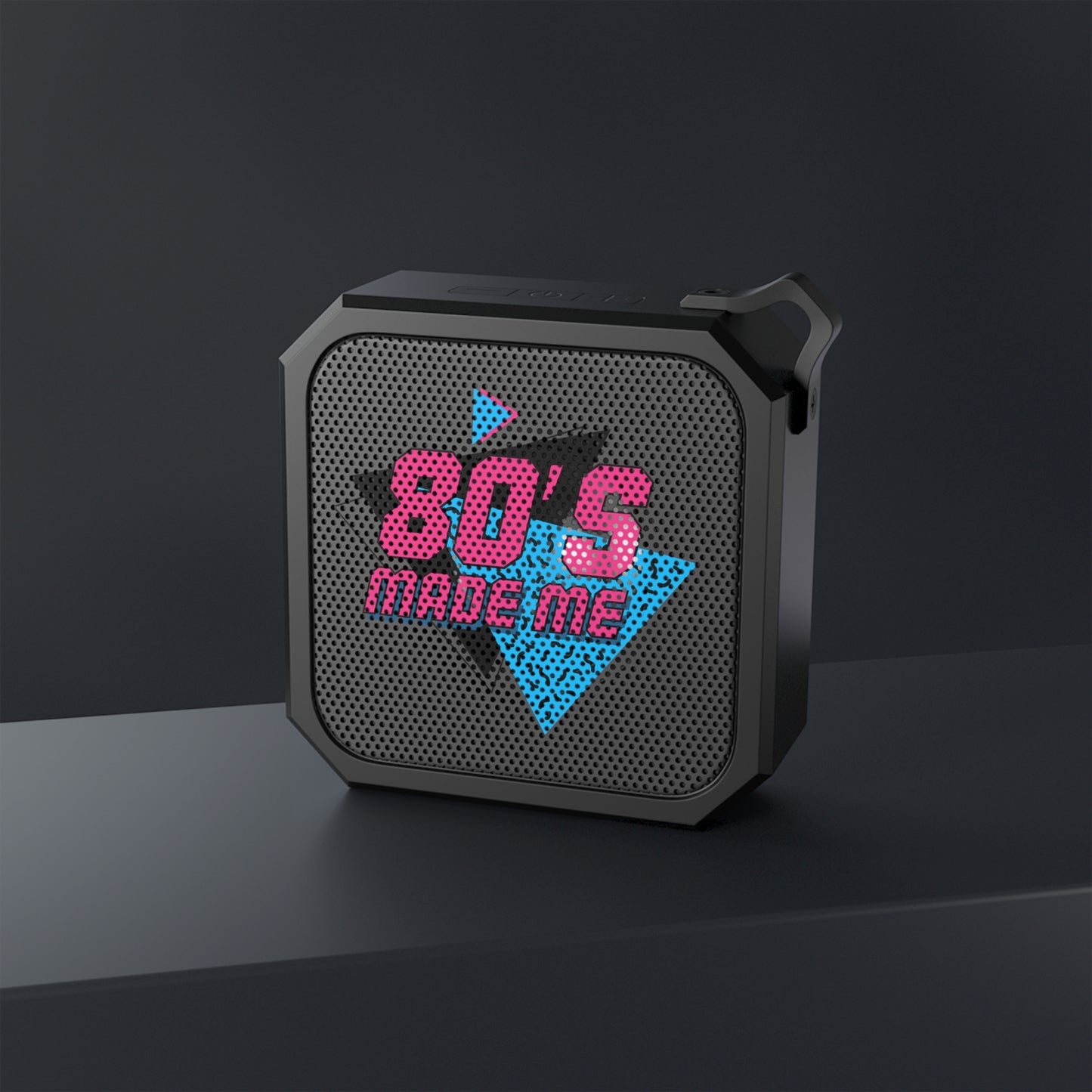 Bluetooth Speaker — "80's Made Me" Retro Outdoor Portable Speaker