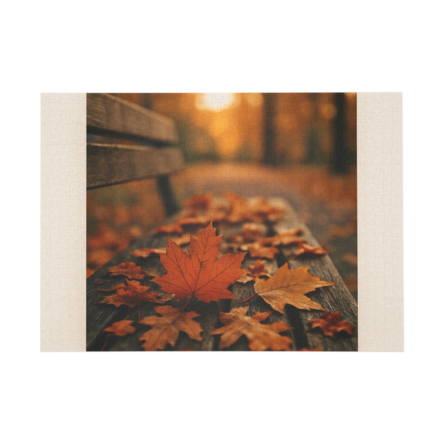 Autumn Leaves Puzzle, Cozy Indoor Activity, Fall Decor, Family Game Night, Thanksgiving Gift, 96/252/500/1000-Piece Options