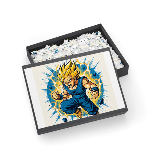 Dragon Ball Z Puzzle – 1000-Piece Jigsaw for Fans, Anime Decor, Fun Family Activity, Gift for Collectors, Dragon Ball Themed Art