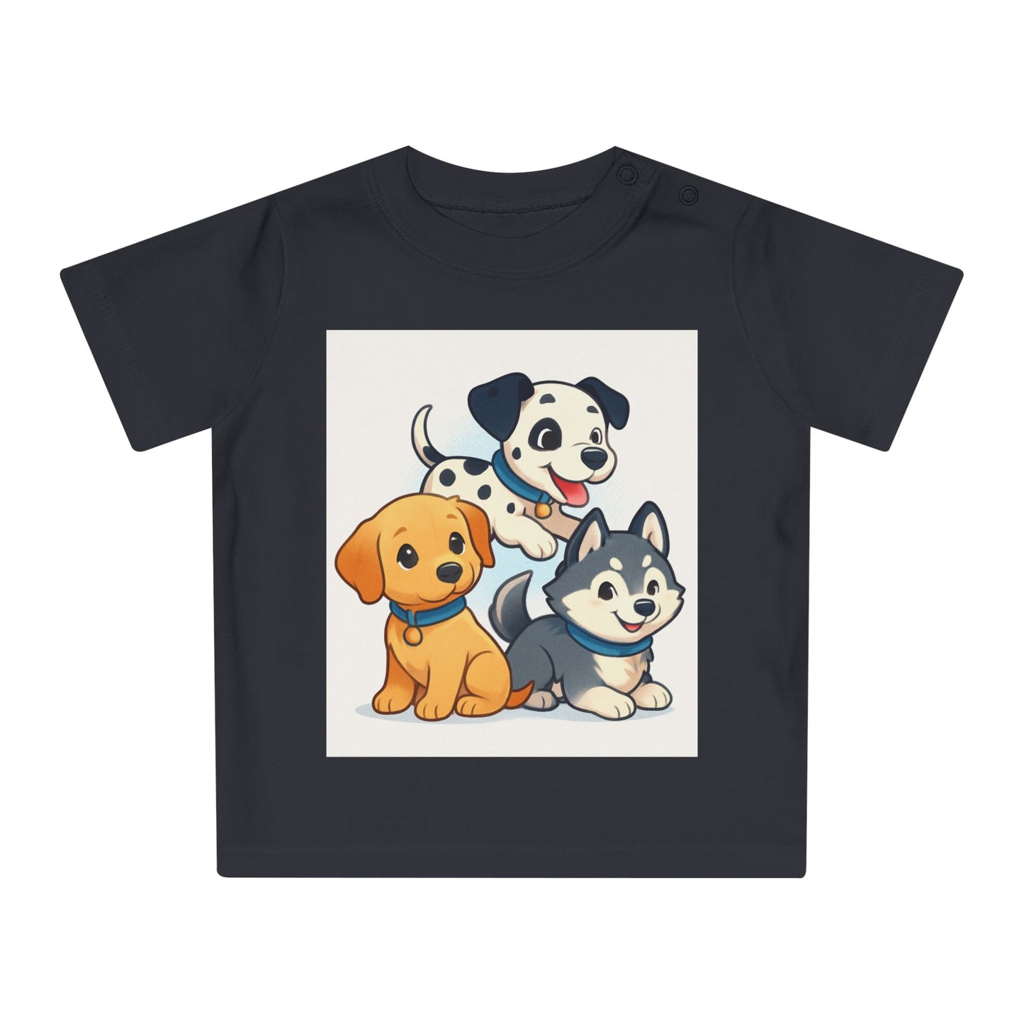 Adorable Puppy Graphic Baby T-Shirt, Cute Dog Shirt for Infants, Baby Boy & Girl Gift, Pet Lover Baby Tee, Toddler T-Shirt