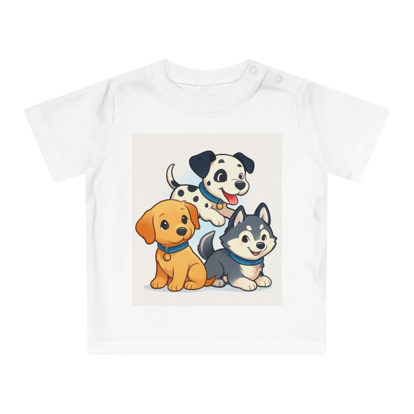 Adorable Puppy Graphic Baby T-Shirt, Cute Dog Shirt for Infants, Baby Boy & Girl Gift, Pet Lover Baby Tee, Toddler T-Shirt