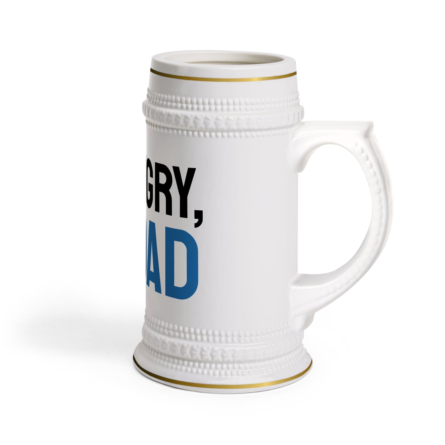 Funny Dad Beer Stein Mug - Perfect for Father's Day, Birthday Gift, or Beer Lover's Present, Humorous Drinkware, Unique Kitchen Accessory