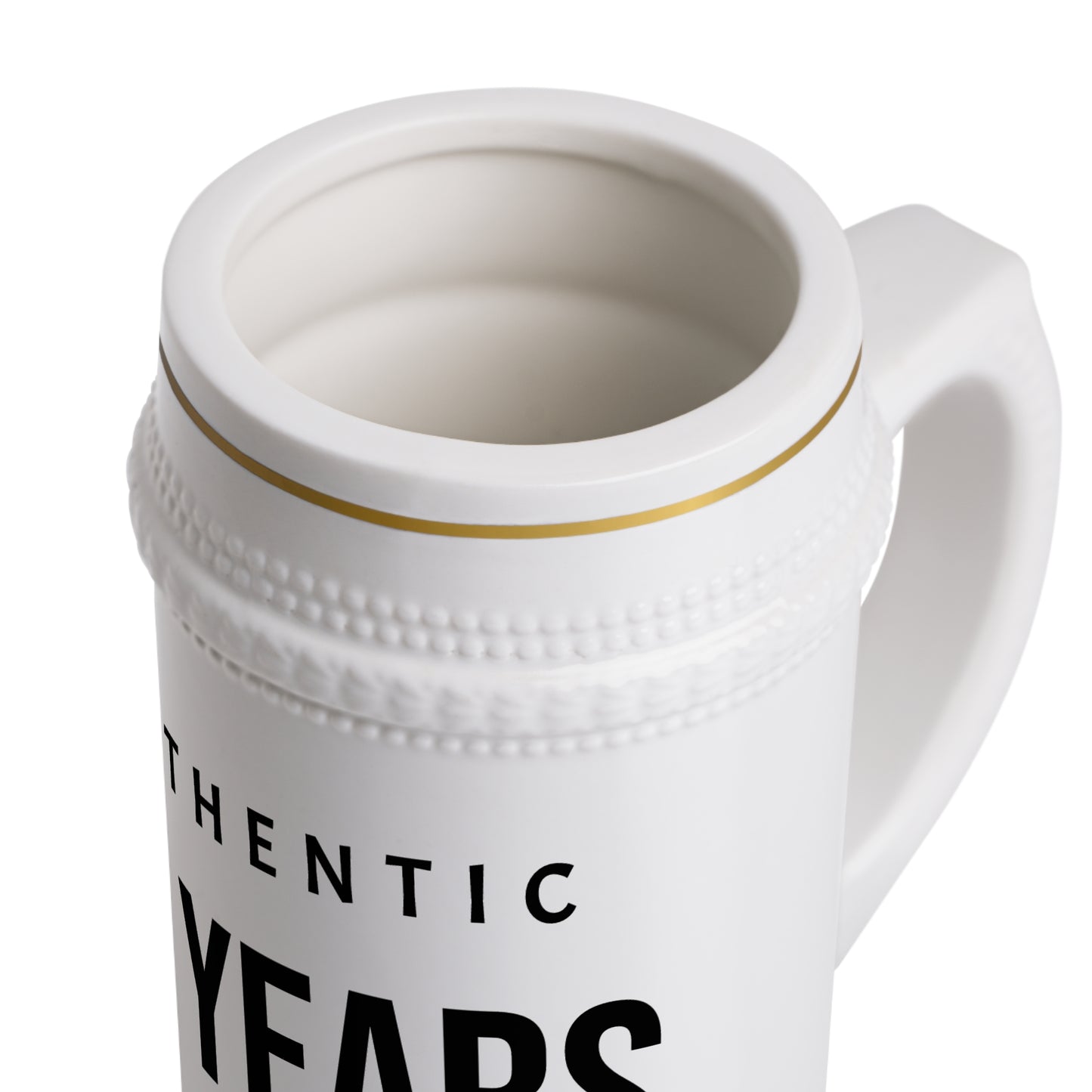 50 Years of Not Giving a Damn Beer Stein — Funny 50th Birthday Beer Mug