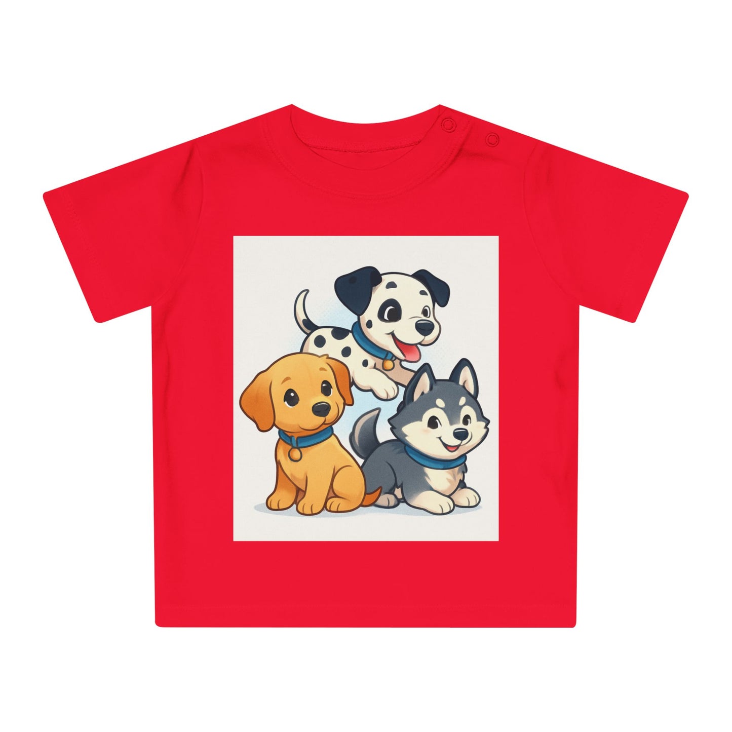 Adorable Puppy Graphic Baby T-Shirt, Cute Dog Shirt for Infants, Baby Boy & Girl Gift, Pet Lover Baby Tee, Toddler T-Shirt